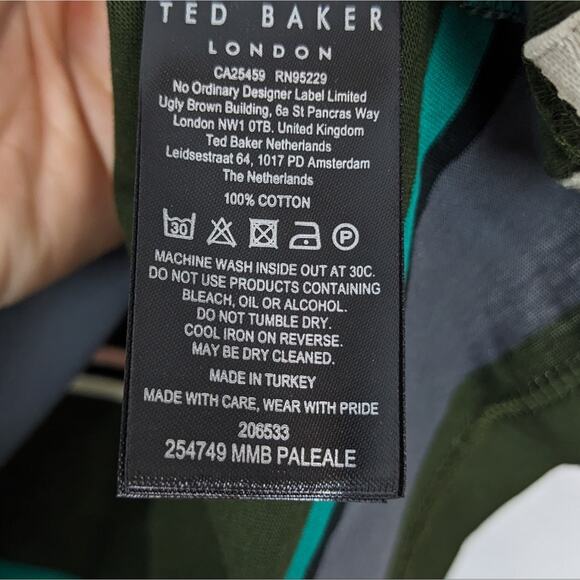NWT Ted Baker Mens Paleale Short Sleeve T-Shirt - Picture 7 of 9